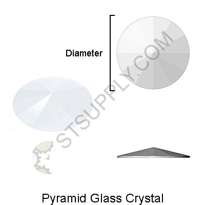 Pyramid Glass Crystal