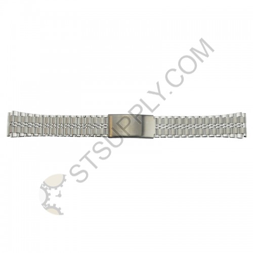 18mm Stainless Steel Straight Ends Seiko Type 822W