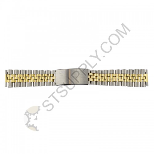 18mm 2-Tone Straight Ends Band 892T