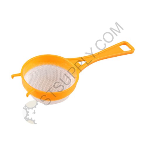 Small Plastic Strainer with Nylon Mesh for Cleaning - 2 1/2"