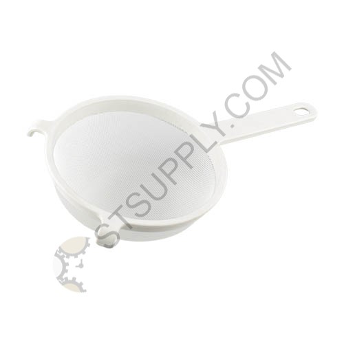 Extra Large Plastic Strainer with Nylon Mesh for Cleaning - 6 1/2"