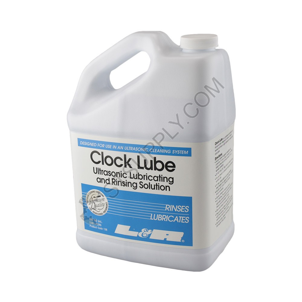 L&R Clock Lube Lubricating and Rinsing Solution 1 Gallon ST Supply