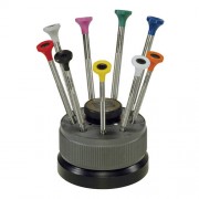 Bergeon 30081-S09 Ergonomic Screwdriver Set of 9