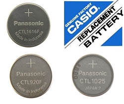 Casio Replacement Batteries