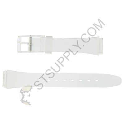 12mm Clear Sportstrap Plain