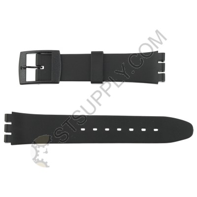 12mm Black Sportstrap Swatch