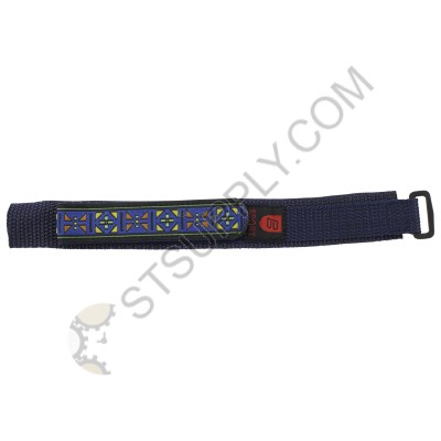 20mm Blue Velcro buckle Style