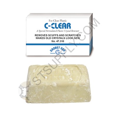 C-Clear Plastic Crystal Renewing Bar - 1/4 lbs