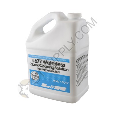 L&R #677 Clock Cleaning - 1 Gallon