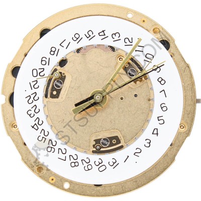 ETA Movement 251.264 Date at 4 Straight FRONT