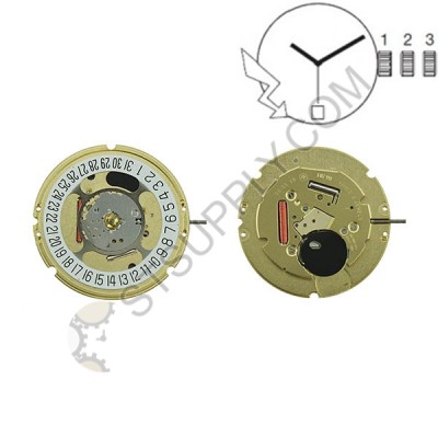 ETA Movement F07.111 Date at 6