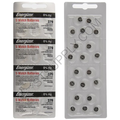 Energizer Space Pack 379 / SR521SW Battery (Discontinued 06-2024)