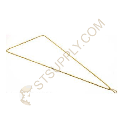 LOUPE GOLD CHAIN NECKLACE