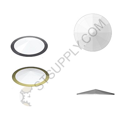 Pyramid Crystal With Trim