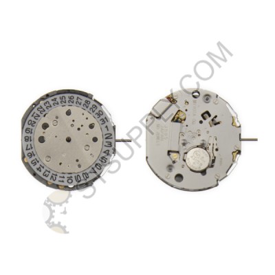 Miyota Movement JS05 Date at 4 Angled