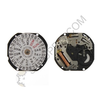 SII / S. Epson (Seiko) Movement V533.10 Date Day at 3