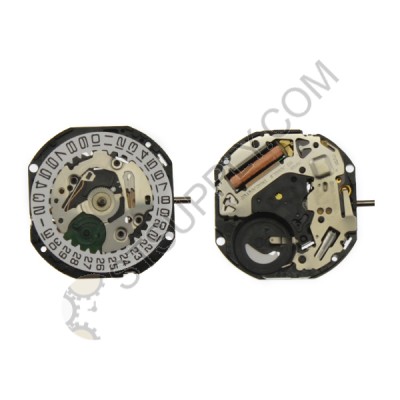 SII / S. Epson (Seiko) Movement V536.10 Date at 3 HCP