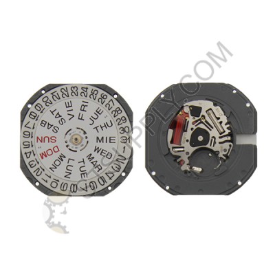 SII / S. Epson (Seiko) Movement VJ53 Date at 3