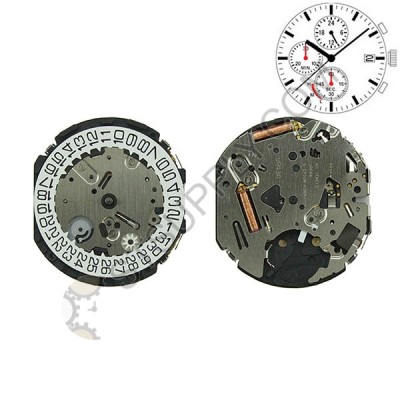 SII / S. Epson (Seiko) Movement VR43 Date at 3