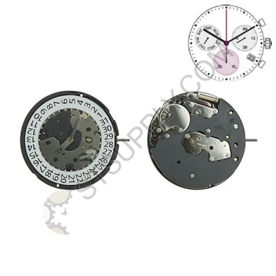 Ronda Movement Z60 Date at 4 Angled