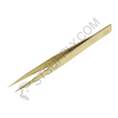 Brass Antimagnetic Economy Tweezers #AA