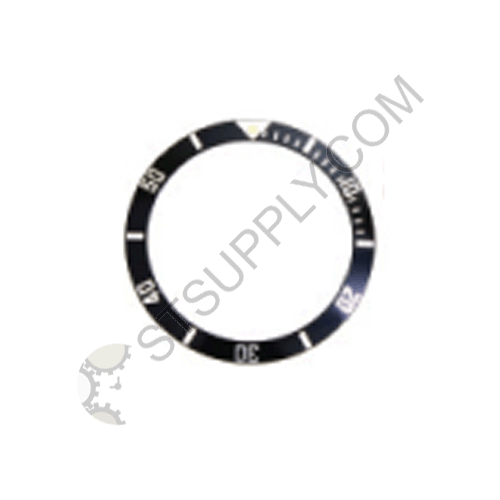 GENERIC TAG HEUER PROFESSIONAL 1000 BEZEL INSERT BLACK/SILVER