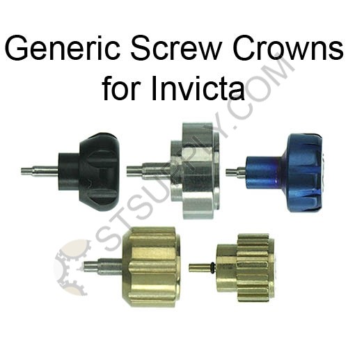 Generic Screw Crown for Invicta 