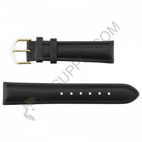 Master Calf Leather Band 22 mm Black