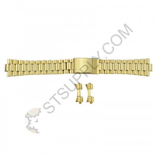 20mm Yellow Curved Ends Rolex Type 832Y