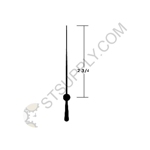 2 3/4"" CLOCK HAND SWEEP SECON