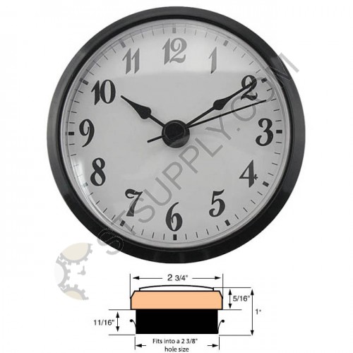 2-3/4" Clock Inserts