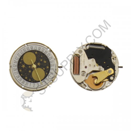 France Ebauches Movement 7029 Date at 6