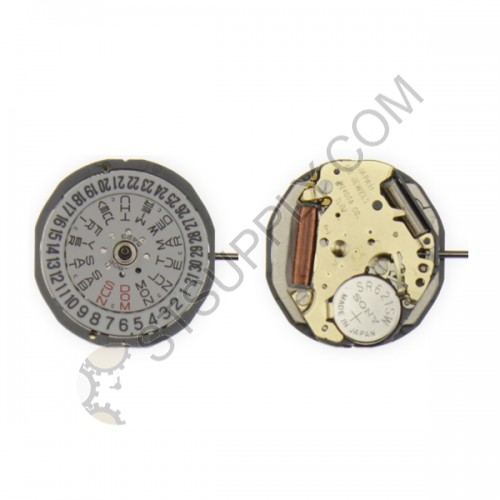 Miyota Movement 1L02 Date Day at 6