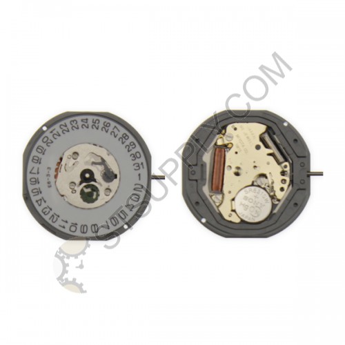 Miyota Movement 1M15 Date at 3