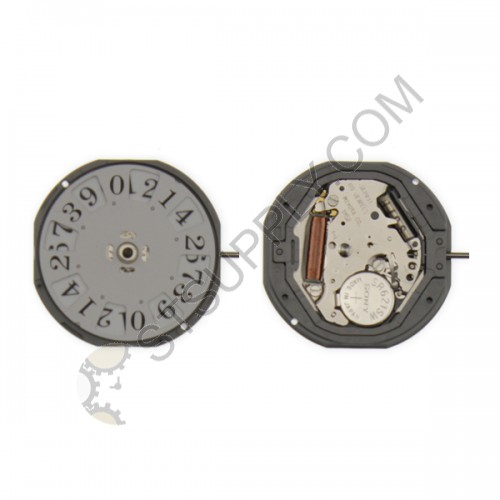 Miyota Movement 1M52 Date at 12