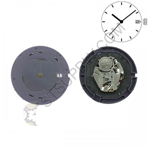 SII / S. Epson (Seiko) Movement AS32 Date at 3