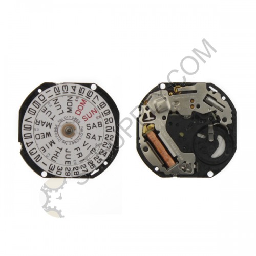 SII / S. Epson (Seiko) Movement V533.10 Date Day at 3