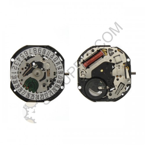 SII / S. Epson (Seiko) Movement V537.22 10 Date at 6 HCP