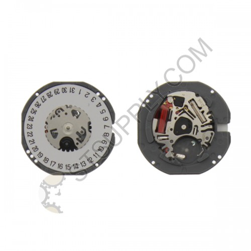 SII / S. Epson (Seiko) Movement VJ34 Date at 6