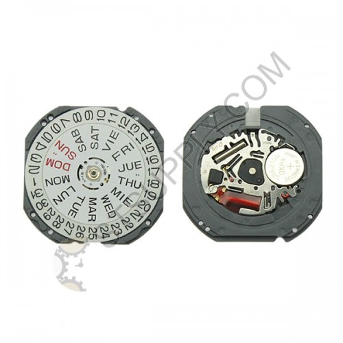 SII / S. Epson (Seiko) Movement VJ43 Date at 3