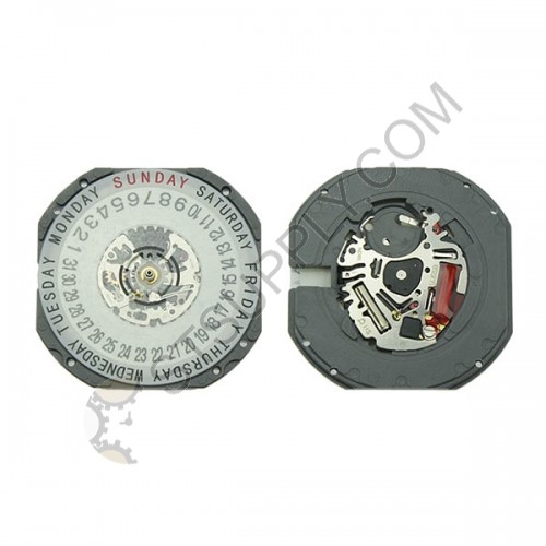 SII / S. Epson (Seiko) Movement VJ55 Date at 6