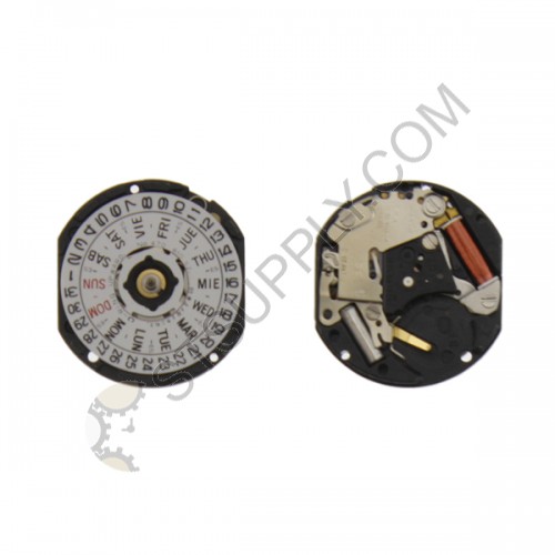 SII / S. Epson (Seiko) Movement VX13 Date Day at 3