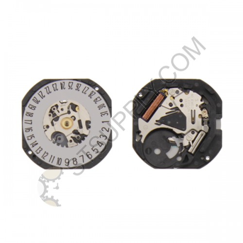 SII / S. Epson (Seiko) Movement VX32 Date at 6