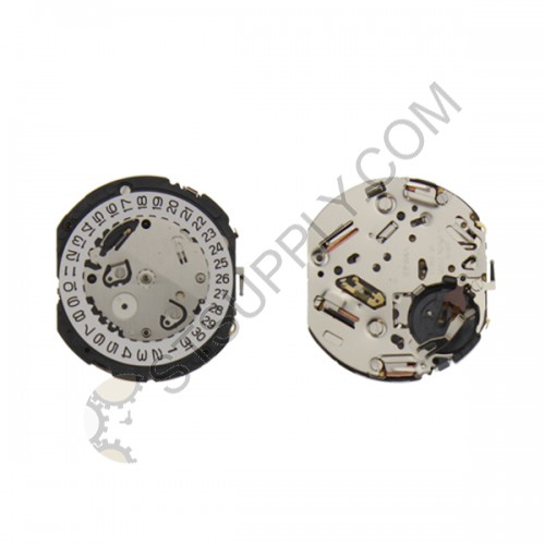 SII / S. Epson (Seiko) Movement YM64 Date at 4:30 Angled