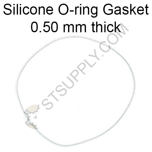 Silicone O-ring Gasket 0.50 mm Assortment (155 pcs)