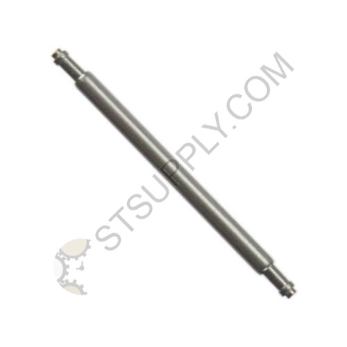 1.30mm X 22.0mm STAINLESS SHORT-END SPRING BAR FOR FOLD-OVER BUCKLES 