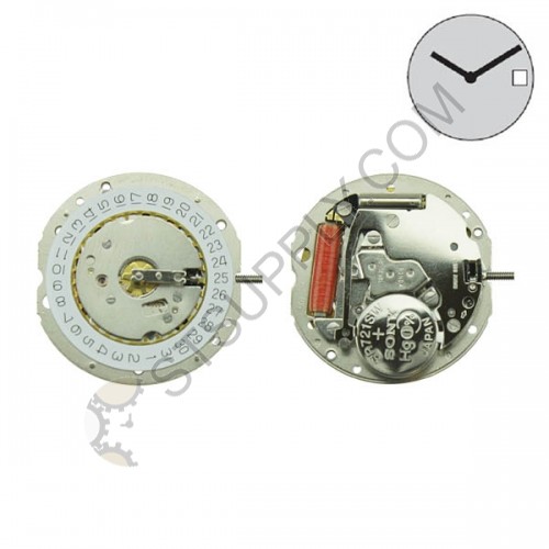 Ronda Movement 784 Date at 3 - 2 Hands