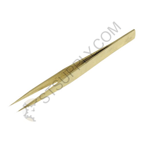 Brass Antimagnetic Economy Tweezers #AA