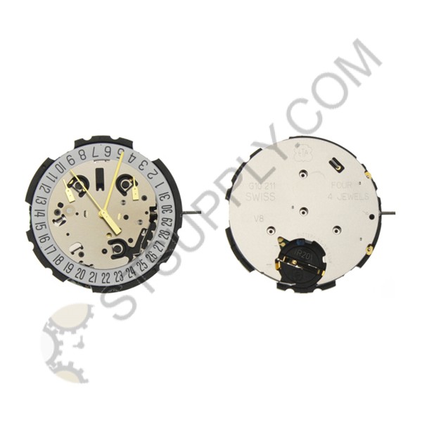 Tige De Remontoir Pour Mouvements ETA G10.211 Et G10.711 - Compatible Tap 10, Référence 401-1497