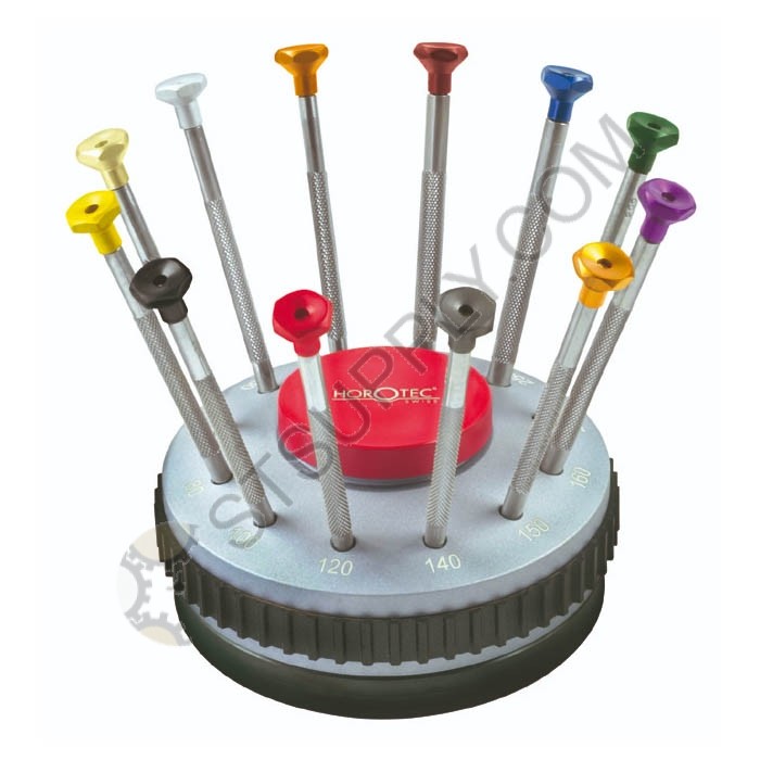 Horotec Set of 12 Watchmaker Screwdrivers 01.201C Screwdrivers